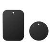3571211527718-BigBen Interactive - 2 plaques  en métal pour support voiture magnétique - noir-P_405243794_1-0