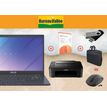 -Ensemble composé d'un PC Asus Vivobook 14" + imprimante Canon Pixma TS3350 + sacoche + souris  sans fil + clé USB --0