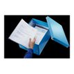 4002432398119-Leitz Click & Store - Boîte de rangement A4 - bleu métallisé-Angle droit-4