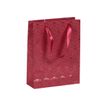 3329682128893-Clairefontaine Velvet - Sac cadeau rouge - 17 cm x 6 cm x 22 cm-Angle gauche-0