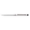 Online Touchpen - Stylo à bille 2 couleurs (bleu et rouge) blanc - embout tactile
