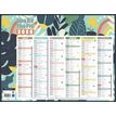 3592930026733-Calendrier bancaire illustré année civile BOUCHUT "Exotique Medium" 32 x 42 cm Pefc 70 %--1