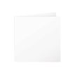 Pollen - 25 Cartes pliées - 160 x 160 mm - 210 g/m² - blanc
