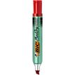 BIC ONYX 1591 - Marqueur permanent - pointe biseau - rouge