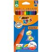 0400791457548-BIC Kids ecolutions Evolution - 12 Crayons de couleur-P_79145754_1-0