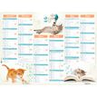 3664447125633-Oberthur Chatons - Calendrier 6 mois par face - 40,5 x 52 cm-P_79148037_1-0