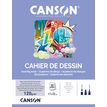 3148950271112-Canson - Cahier à dessin 17 x 22 cm - 32 pages - 120g - blanc--0
