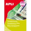 Apli Paper - Films transparents universels pour rétroprojecteur - A4 - 20 feuilles
