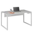 3483600215918-Bureau SUNDAY - 140 cm - Pieds cadre - Gris-P_79375151_1-0