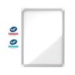 Nobo - Vitrine d'affichage - 9 feuilles A4 - surface magnetique - porte battante - 70,8 x 96,9 x 4,3 cm