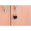 2012348123899-Armoire basse IDRA/DUAL - H72 x L80 x P47 - 2 portes - Corps alu - Dessus et portes imitati-P_79377111_3-2