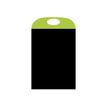 3462620061071-Bequet Portacolor - Ardoise 70 x 40 cm - poignée verte-P_79390210_1-0