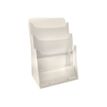 Exacompta - Porte-brochures A4 - 3 compartiments