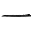 Pentel - Feutre pinceau à pointe souple - noir