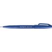 Pentel - Feutre pinceau à pointe souple - bleu