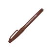 4902506287090-Pentel - Feutre pinceau à pointe souple - marron-P_79402876_2-1