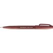 Pentel - Feutre pinceau à pointe souple - marron