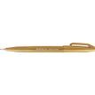 Pentel - Feutre pinceau à pointe souple - ocre