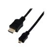 MCL Samar - câble HDMI haute vitesse avec ethernet type A (M) vers micro HDMI type D (M) - 2 m