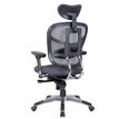 3760185027717-Fauteuil de bureau TECKNET - accoudoirs réglables - appuie-tête réglable - Gris-P_79408941_7-6