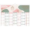3592930026788-Calendrier bancaire illustré année civile BOUCHUT "Zen" 40,5 x 55 cm Pefc 70 %--0