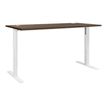 2012349337301-Bureau - YES ! - 120 cm - pieds ajustables blancs - Chêne royal-P_79409744_1-0