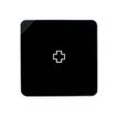 3660141947816-Armoire à pharmacie MultiBox - 32 x 32 x 7 cm - 4 étagères - noir-P_79420018_1-0