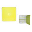 3660141947847-Armoire à pharmacie MultiBox - 32 x 32 x 7 cm - 4 étagères - jaune-P_79420021_2-1