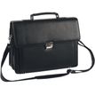 Oberthur Bradford - Cartable rigide 2 compartiments - noir - 29 x 38 x 13 cm