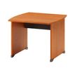 Bureau JAZZ+ - 80 cm - Pieds panneaux - Aulne
