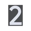 8711234016317-Pickup Home 3D Milan - Étiquette autocollante 100 mm - Chiffre 2 - gris-P_79427927_1-0