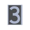8711234016324-Pickup Home 3D Milan - Étiquette autocollante 100 mm - Chiffre 3 - gris-P_79427928_1-0