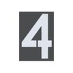 8711234016331-Pickup Home 3D Milan - Étiquette autocollante 100 mm - Chiffre 4 - gris-P_79427929_1-0