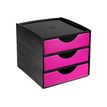 3462159007816-CEP First - mini module de classement - 3 tiroirs rose-P_79428571_2-1