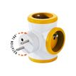 3760110685159-WATT & CO - Multiprise triplite rotative - blanc/orange-P_79428860_1-0
