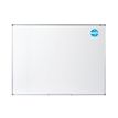 DAHLE - Tableau blanc émaillé 30 x 45 cm - magnétique - cadre alu renforcé