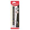3154148517184-Maped BlackPep's - Pack de 3 crayons à papier décorés - HB - embout gomme-P_79430924_2-0