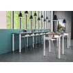 3253310166370-Table Lounge 4 pieds - L80xH105xP80 cm - Pied carbone - plateau imitation chêne gris-P_79432831_2-1