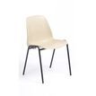 3701338800481-Chaise CHARLOTTE - pieds noirs avec accroches - coque M1 (non feu) - bleu-P_79433419_3-2