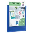 Viquel - Porte vues personnalisable - 40 vues - A4 - bleu