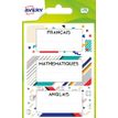 5014702135347-Avery - 15 Étiquettes scolaires flamant rose/pastèque/ananas-P_79436627_1-0