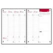 3147280151361-Agenda Heritage - 1 semaine sur 2 pages - 15 x 21 cm - disponible dans différentes couleurs - Oxford--1