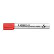 4007817328866-STAEDTLER LUMOCOLOR 351 - Pack de 10 marqueurs effaçables - pointe ogive - rouge-P_79439899_2-1