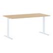 3483600857811-Bureau YES ! - 140 cm - Pieds métal fixes - Chêne-P_79440913_1-0