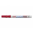 UNI PAINT - Marqueur permanent - pointe fine - rouge