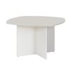 Table rectangulaire avec côtés arrondis SUNDAY - Gris