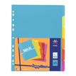 3135251537313-Viquel Happy Fluo - Intercalaire 6 positions - A4 Maxi - polypropylène coloré--0