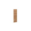 3483600598066-Option porte pleine haute pour bibliothèque XENON - L33 x H112 x P2 - Merisier italien--0