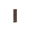 3483600647375-Option porte pleine haute pour bibliothèque XENON - L33 x H112 x P2 - Chêne royal--0
