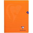 Clairefontaine Mimesys - Cahier polypro 24 x 32 cm - 96 pages - grands carreaux (Seyes) - orange